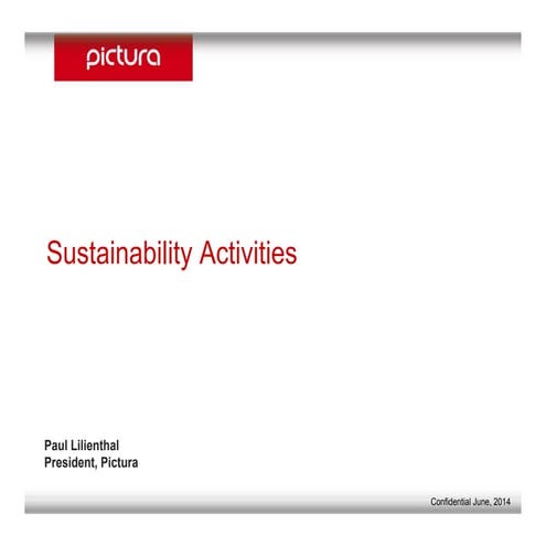Paul Lilienthal - Pictura Graphics Sustainability