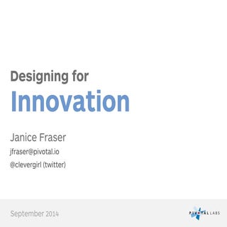 2014 design for innovation