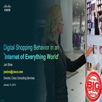 Digital Shopping Behavior in an Internet of Everything World Overview