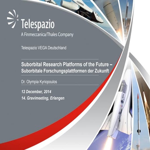 Suborbital Research Platforms of the Future