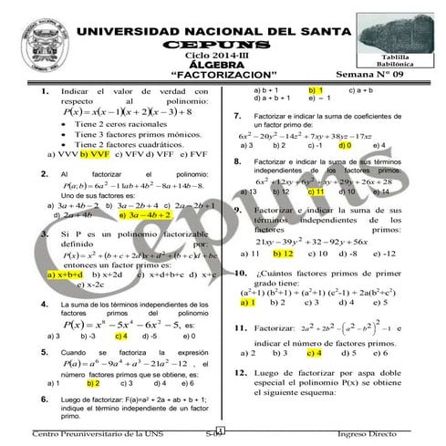 2014 iii 09 factorización
