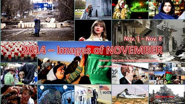 2014 – Images of NOVEMBER - Nov.1 - Nov. 8