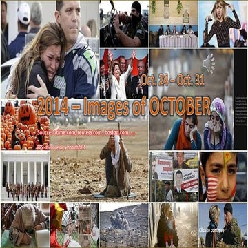 2014 – Images of OCTOBER - Oct. 24 - Oct. 31