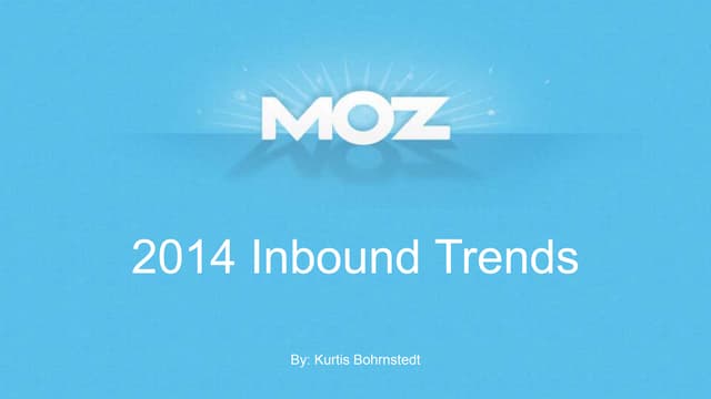 2014 Inbound Trends
