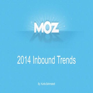 2014 Inbound Trends