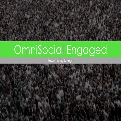 Intro to OmniSocial Engaged - Social Engagement for Brand Affinity and Custom...