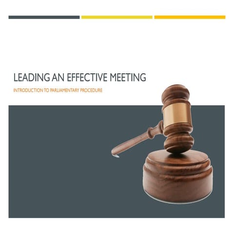 2014 isa leading an effective meeting