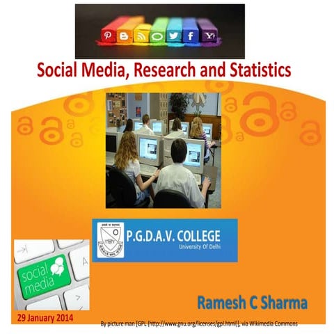 Social Media, Research and Statistics