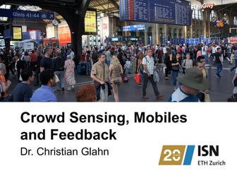 Crowd sensing, mobiles and feedback