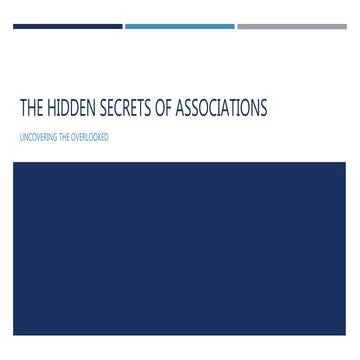 2014 kcsae the hidden secrets of associations