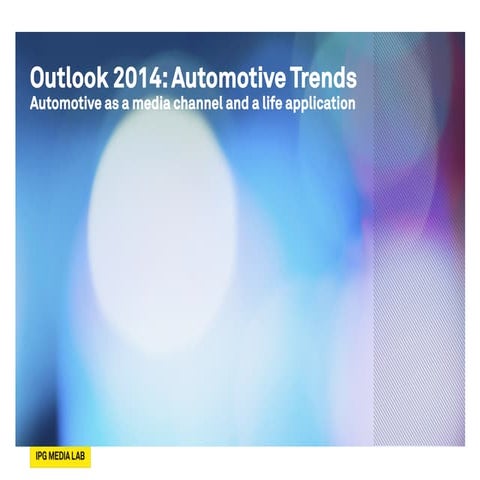 2014 Automotive Trends