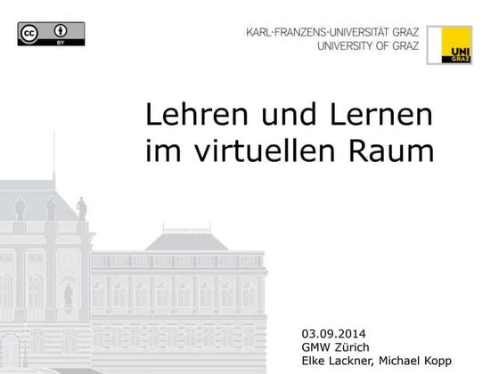 Lehren und Lernen im virtuellen Raum