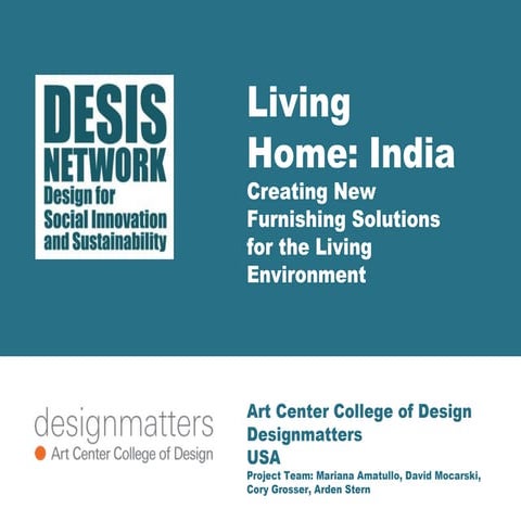 2014 Designmatters living home: India