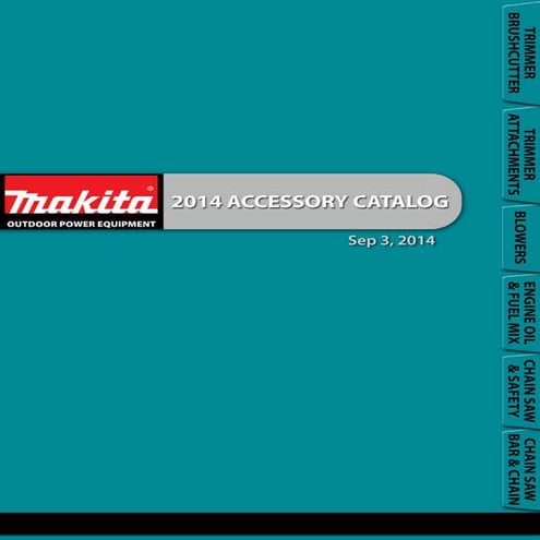 2014 makita accessory catalog
