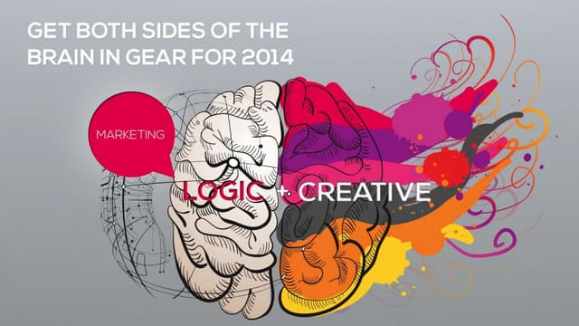 Get Both Sides of the Brain in Gear for 2014 - Webinar 30th Jan 2014