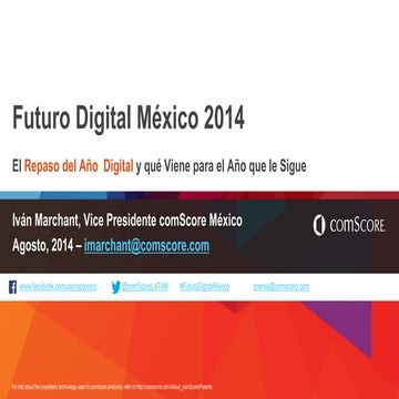 Futuro Digital México 2014 by comScore
