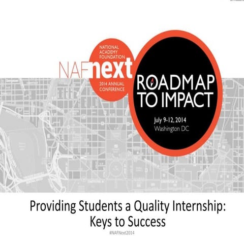 Providing Students a Quality Internship - Keys to Success