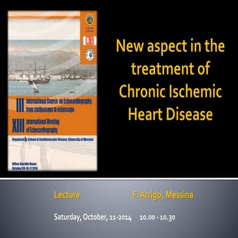  Treatment of chronic Ischemic heart disease