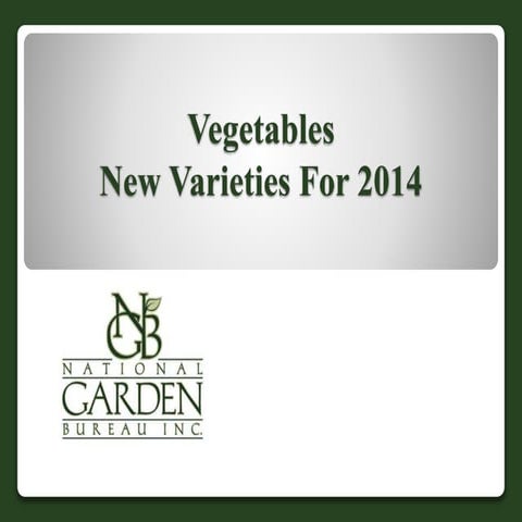vegetables new varieties by shreedhar beese