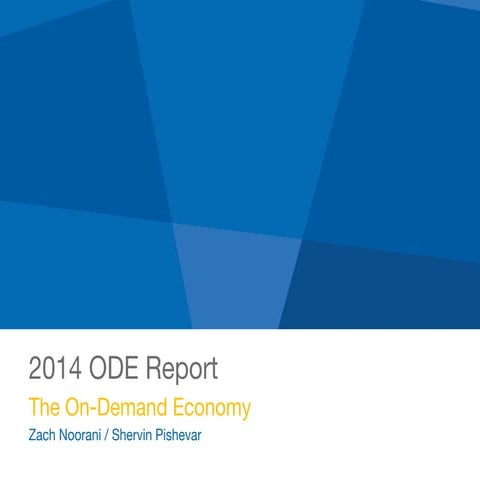 On-Demand Economy Report