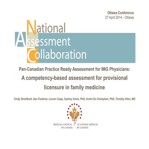 NAC PRA update - 2014 Ottawa Conference