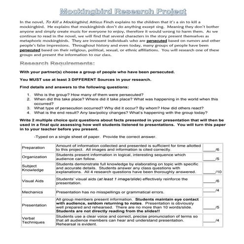 To Kill a Mockingbird 2014