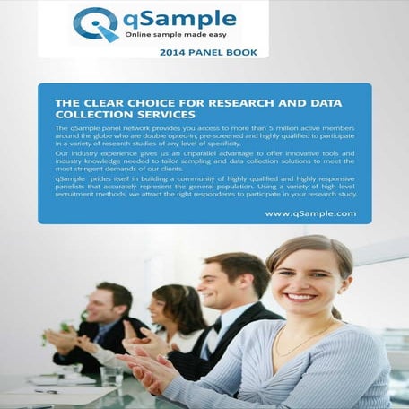2014 qSample Panel Book | PDF