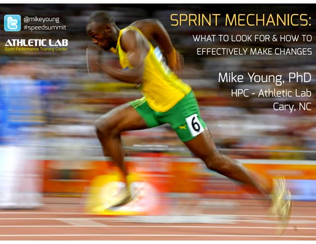 Coaching Sprint Mechanics. What to ...