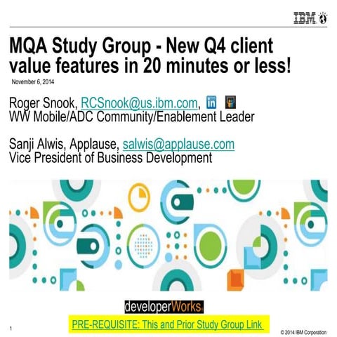 2014 Q4 MQA Study group round 2 session 1 of 3