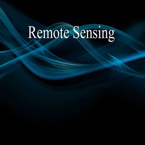 Remote Sensing