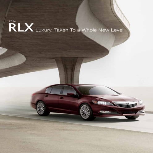 2014 RLX Brochure | DCH Acura of Temecula