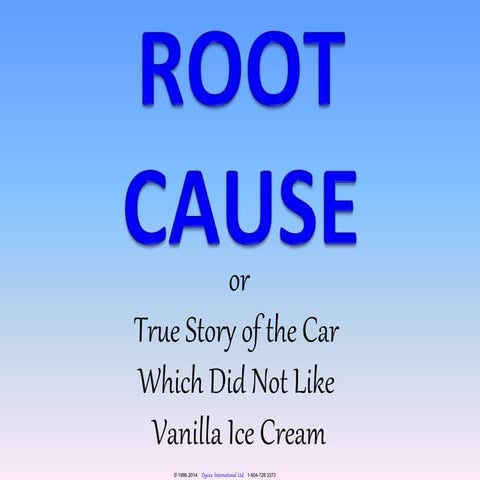 2014 root cause 4_asq | PPT