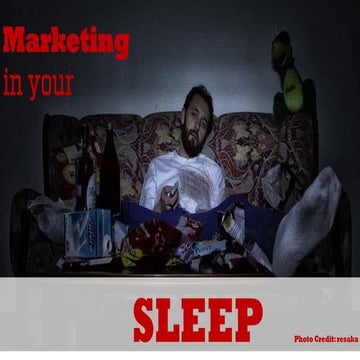 Marketing Strategies that make money while you sleep