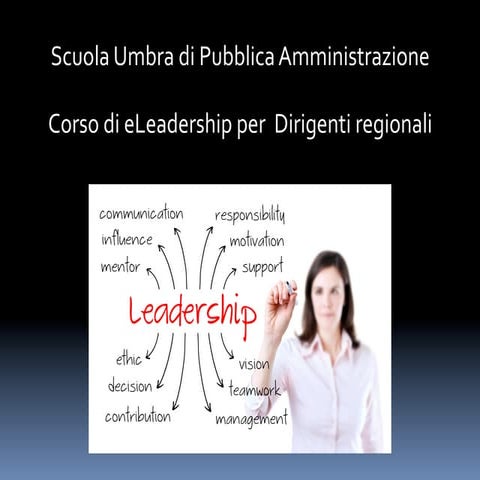 Opendata per l'eLeadership