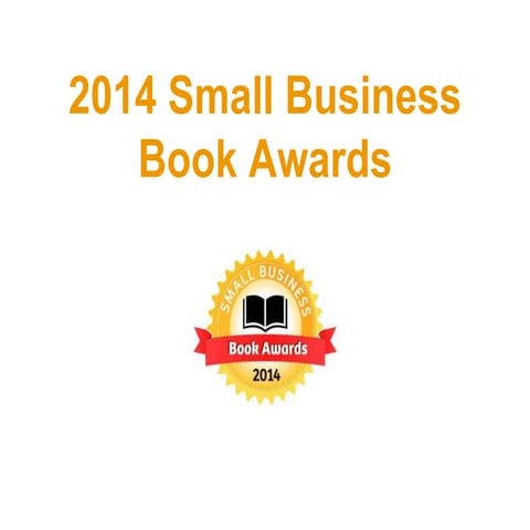 2014 Small Business Book Awards Winners