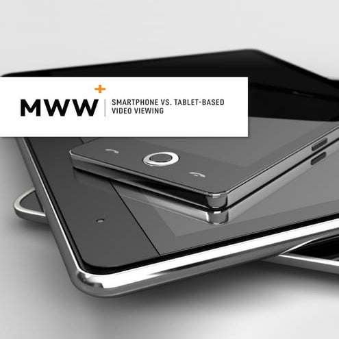 Smartphone VS. Tablet-Based Video Viewing