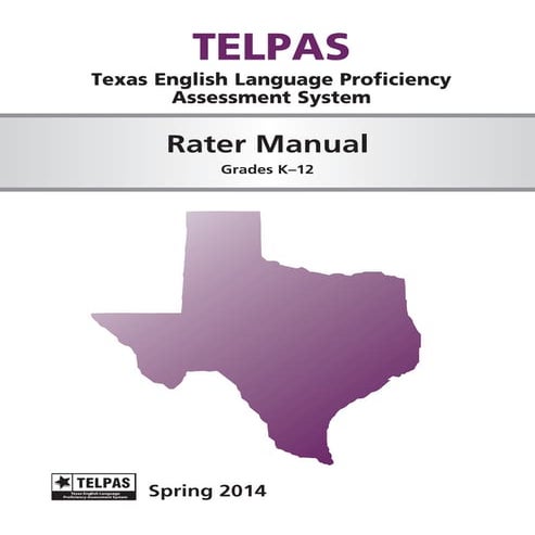 2025 TELPAS training powerpoint Holistic | PPTX