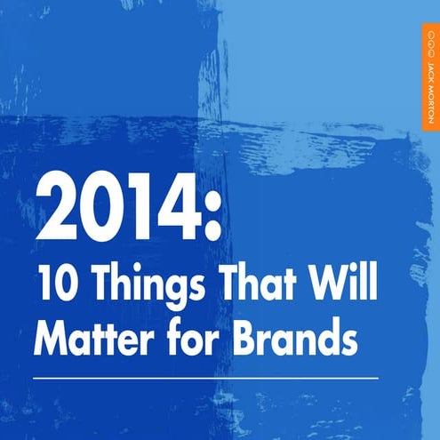The future of brand experience: 10 marketing trends