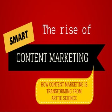 The Rise of Smart Content Marketing