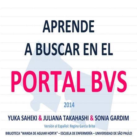 Aprende a buscar en el Portal BVS - tutorial
