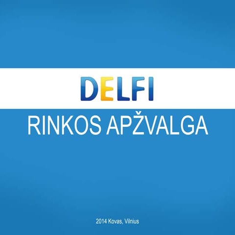 2014 vasaris pitch presentation tyrimai