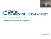 Data-Ed: Data Warehousing Strategies
