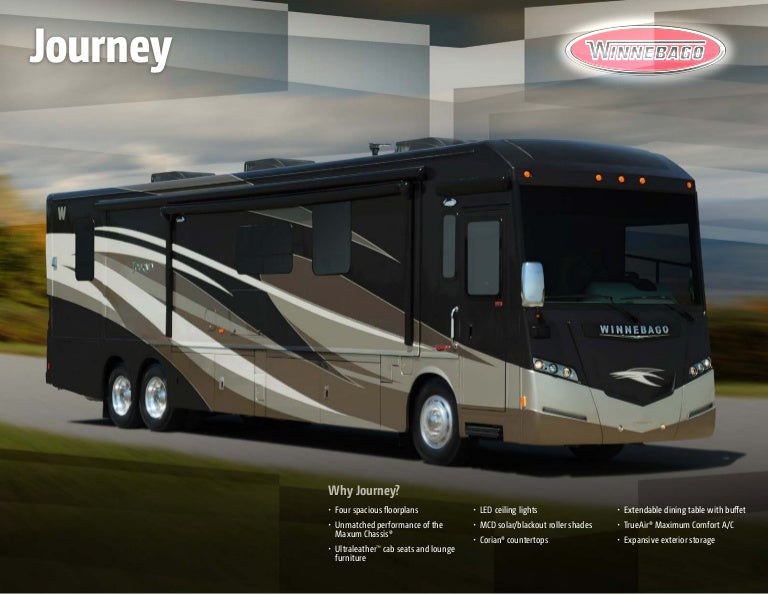 2014 Winnebago Journey Class A Motorhomes