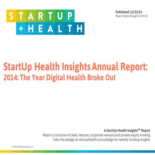 2014 Year End StartUp Health Insights Report | PDF
