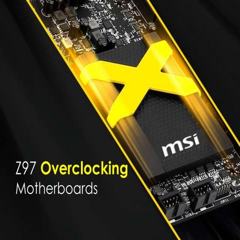 MSI Z97 Overclocking motherboards