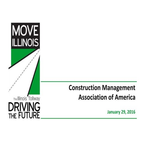 CMAA January Luncheon - Illinois Tollway