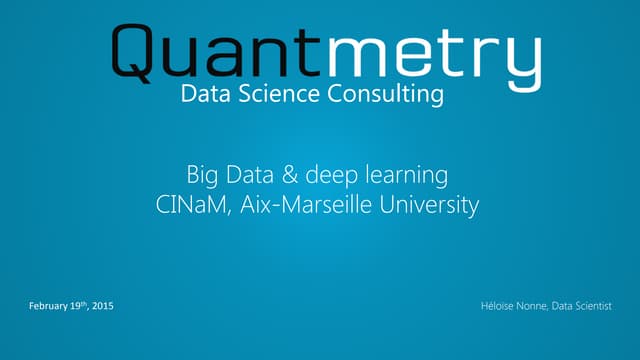 Neural Networks and Deep Learning for Physicists