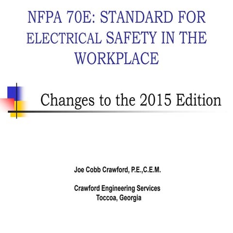 2015 03-16 nfpa-70_e_changes