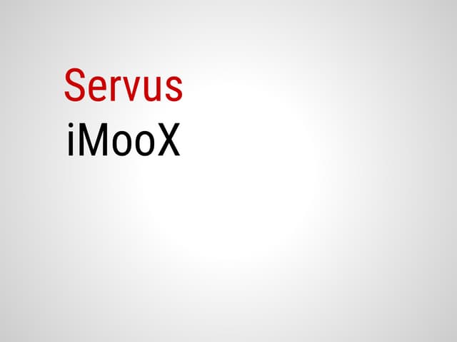 Best Practice MOOCs Beispiele der FH Lübeck bei iMooX