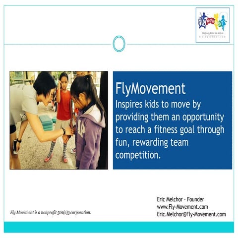 Fly Movement Presentation - Kids Health Program | PDF
